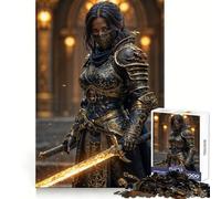 The Assassin Knight Teenagers 1000 Piece Jigsaw Puzzle Mind Exercise Toy Group Play Precision Cut Festival Gift (50x75cm)