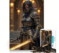 The Assassin Knight Teenagers 1000 Piece Jigsaw Puzzle Mind Exercise Toy Group Play Precision Cut Festival Gift (50x75cm)