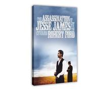The Assassination of Jesse James Canvas Poster Wall Art Decor Print Picture Paintings for Living Room Bedroom Decoration 12x18inch(30x45cm)