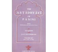 The Astadhyayi of Panini - Volume XIV