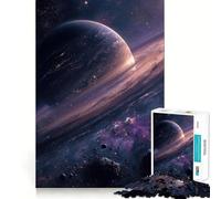 The Asteroid Planet Ring Jigsaw Puzzle for Adults 1000 Pieces Think Smart Toy Home Enjoy Accurate Cut Wall Art Decor (38x52cm)
