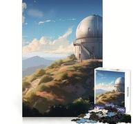 The Astral Observatory 1000 Piece Jigsaws for Teenagers Puzzle Wise Think Toy Simple Fun Tight Cut Santa Wish Pick (38x26cm)