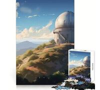 The Astral Observatory Jigsaw Puzzles for Adults 1000 Pieces Brain Challenge Toy Quiet Fun Precise Cut Wall Art Decor (38x52cm)