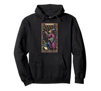 The Astrologer Studying Stars Planets Antique Tarot Pullover Hoodie