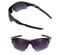 "The Athlete" 2 Pair of Precision Sport Wrap Bifocal Sunglasses - Reading Sunglasses for Men and Women - Black - 2.0
