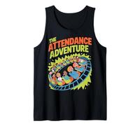 The Attendance Adventure Roller Coaster Design Tank Top