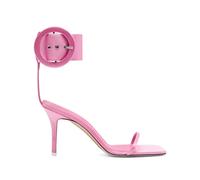 The Attico 85mm Last Night buckled-strap sandals - Pink 36.5