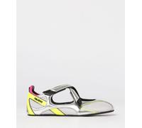 THE ATTICO Ballet Flat Woman color Silver - Size: 38 - female
