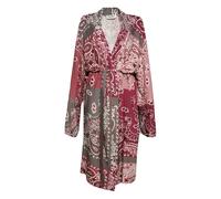 The Attico bandana-print kimono - Red 38-40