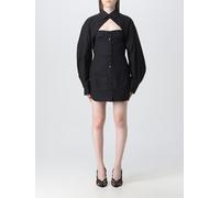 THE ATTICO Dress Woman color Black - Size: 40 - female