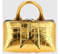 THE ATTICO Friday Croc-Effect Laminated Leather Mini Handbag - Size: OS - female