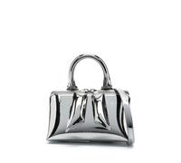 The Attico Friday mini tote bag - Silver OS