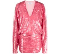 The Attico Gael sequin-embellished minidress - Pink 36-38-40-42-44-46