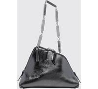 THE ATTICO La Scala Mini Calf Leather Handbag with Metallic Mesh Handle - Size: OS - female
