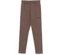 The Attico logo-appliqué sweatpants - Brown 38