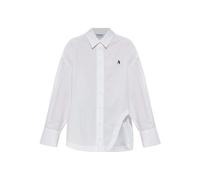 The Attico logo asymmetric shirt - White 36-38-40-42-44