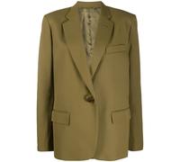 The Attico plain single breasted blazer - Green 38-40-42