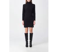 THE ATTICO Roll-Neck Sheath Mini Dress with Draped Waist - Size: 42 - female