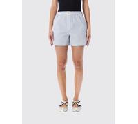 THE ATTICO Shorts Woman color Blue - Size: 40 - female