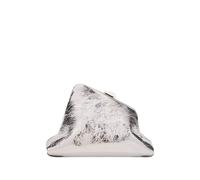 The Attico small Day Off clutch bag - Silver One Size