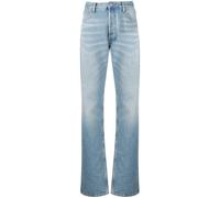 The Attico stonewashed boyfriend fit jeans - Blue 27