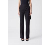 THE ATTICO Straight-Leg Virgin Wool Tailored Trousers - Size: 42 - female