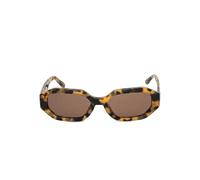 The Attico tortoiseshell engraved sunglasses - Brown One Size