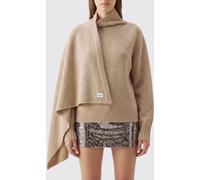 THE ATTICO Virgin Wool Turtleneck Jumper with Dropped Shoulders - Size: 42 - female