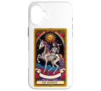 The Audacity Tarot Card Skeleton Sun Star Unicorn Wine Women Case for iPhone 16 Plus