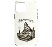 The Augustinian Pope Leo XIV Catholic Dark Academia Case for iPhone 16 Pro Max