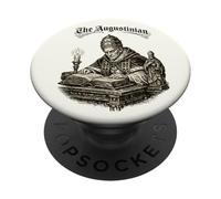 The Augustinian Pope Leo XIV Catholic Dark Academia PopSockets Adhesive PopGrip