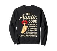 The Auntie Code Fun Family Nephew Celebration Sweatshirt