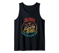 The Aunts Midnight Margaritas Someone Left It On The Porch Tank Top