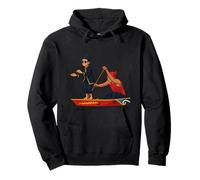 The Aura Farming Meme Kid Dance On Boat Funny Viral Boy Pullover Hoodie