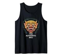 The Authentic Bali Barong Mask Traditional Balinese Art Tank Top