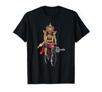 The Authentic Bali Barong Riding a Bicycle T-Shirt