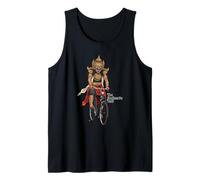 The Authentic Bali Barong Riding a Bicycle Tank Top