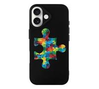The Autism PuzzlePiece Funny Case Compatible with iPhone 17 17 Air 17 Pro 17 Pro Max Protective Phone Cover