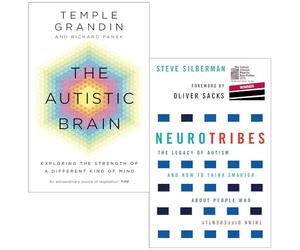 The Autistic Brain By Temple Grandin, Richard Panek & NeuroTribes By Steve Silberman 2 Books Collection Set