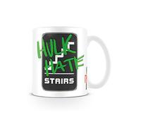 The Avengers - Endgame Hulk Hate Stairs - Mug - black - Onesize - Ceramic Onesize