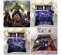 The Avengers Printing Single Double King Duvet Cove Bedding Polyester For Home