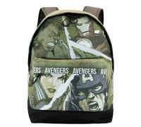 The Avengers Shout-FAN HS Backpack, Military Green, 18 x 30 x 43 cm, Capacity 22