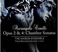 The Avison Ensemble & Pavlo Beznosiuk – Corelli: Opus 2 & 4: Chamber Sonatas – NAXOS