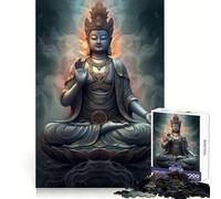 The Awakening Of Buddha Puzzles for Adults 1000 Pieces Brain Challenge Toy Calm Mind Clear Cut Art Collection Piece (38x52cm)