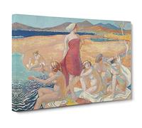 The Awakening Of Ulysses By Maurice Denis Canvas Print | Gallery Wrapped 30mm Frame Wall Art | 24x16 inches | Ready to Hang | Classic Picture | Living Room Bedroom Lounge Office