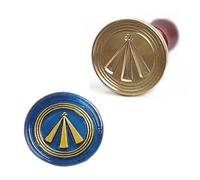 The Awen Celtic Symbol Wax Seal Stamp - The Three Rays of Light from Ancient Times, Ideal for Invitations, Cards, Letters, Gifts