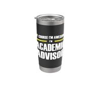The Awesome Academic Advisor Stainless Steel Insulated Tumbler