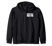 The Awesome Biophysics Doctor Zip Hoodie