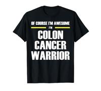 The Awesome Colon Cancer Warrior Value Graphic T-Shirt
