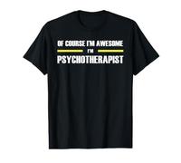 The Awesome Psychotherapist Value Graphic T-Shirt